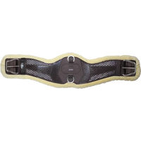 Produktbild von Professional's Choice Westerngurt für Pferde mit Fleece in Braun 32 Zoll