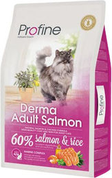 Profine Adult Derma Katzenfutter Lachs mit hohem Fleischanteil für Haut und Fell 2 kg – Bild 1 von 2