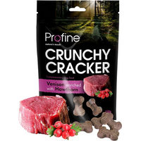 Produktbild von Profine Crunchy Crackers Belohnungssnack Hirsch Getreidefrei 150 g