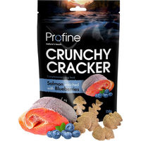 Produktbild von Profine Dog Crunchy Crackers Lachs und Heidelbeere getreidefrei 150 g