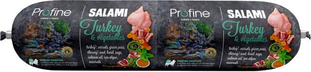 Profine Hundesalami Truthahn und Gemüse Sticks 800 g – Bild 1 von 2
