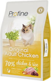 Profine Original Katzenfutter Adult Huhn mit hohem Fleischanteil 10 kg – Bild 1 von 2