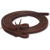 Produktbild von ProLine Westernzügel Old World Harness Reins Split Reins aus Leder für Pferde in Schwarz oder Braun