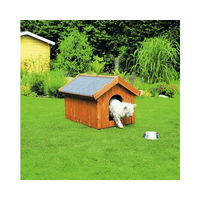 Produktbild von Promadino Hundehütte aus Holz in Braun mittel wasserabweisend