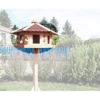 Produktbild von Promadino Vogelhaus Knusperhäuschen aus Holz in Braun