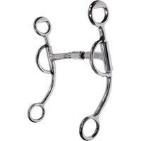 Produktbild von ProMaster Westerngebiss Billy Allen Short Shank aus Edelstahl in Silber 12,7 cm