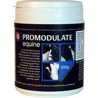 Produktbild von Promodulate Equine Ergänzungsfutter für Pferde zur Unterstützung von Immunsystem und Verdauung 500 g