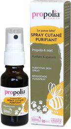 Produktbild von Propolia Pfotenbalsam in brauner Glasflasche 20 ml