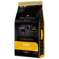 Produktbild von Prospera Plus Light Hundetrockenfutter Huhn mit Reis zur Gewichtsreduktion für adulte Hunde 15 kg