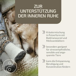 PROVICELL Relax Vital Beruhigungsmittel für Hunde Pulver mit Baldrian und Melisse 60g - 60 g – Bild 1 von 4