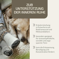 Produktbild von PROVICELL Relax Vital Beruhigungsmittel für Hunde Pulver mit Baldrian und Melisse 60g - 60 g