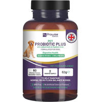 Produktbild von Prowise Healthcare Pet Probiotic Plus Tabletten mit Inulin und Flohsamenschalen für alle Tierarten und Altersstufen zur Unterstützung der Magen-Darm-Verdauung