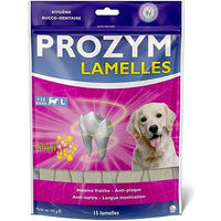 Produktbild von Prozym Canin Zahnpflege-Snack Lamellen mit Rind für große Hunde 2 x 15 Stück - 2 x 15 Stk.