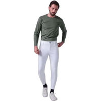 Produktbild von PS of Sweden Aiden Reitshirt Baselayer aus Baumwolle für Herren Grün Größe M