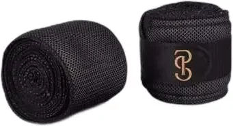 PS of Sweden Airflow Mesh Polobandagen Gamaschen Schwarz aus Polyester – Bild 1 von 4