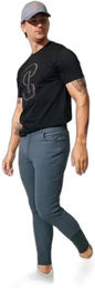 Produktbild von PS of Sweden Capis Reithose mit Mid Grip und Silikon Grip in Blau