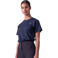 Produktbild von PS of Sweden Damen T-Shirt Fabienne aus Baumwolle Blau XL