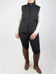 Produktbild von PS of Sweden Daunenweste Curvy Bella für Damen in Schwarz XXL