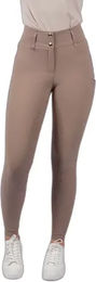 Produktbild von PS of Sweden Dinja X Turnierhose Full Grip Damen Reithose Schwarz Beige Weiß Größe 42