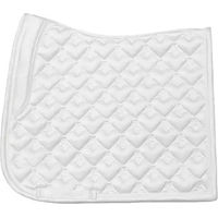 Produktbild von PS of Sweden Dressursattel Heart Weiß mit Plüsch für Warmblut