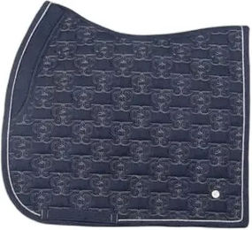 Produktbild von PS of Sweden Dressursattel Monogram Jeans Blau Full