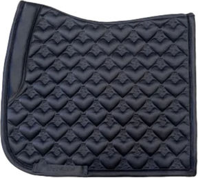 PS of Sweden Dressurschabracke Heart für Vollblut in Blau oder Schwarz aus Polyester – Bild 1 von 2
