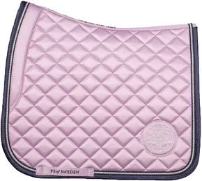 PS of Sweden Dressurschabracke Pearl Monogram für Vollblut in Rosa und Lila – Bild 1 von 3
