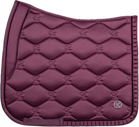 PS of Sweden Dressurschabracke Ruffle Lila für Warmblut aus Polyester – Bild 1 von 4