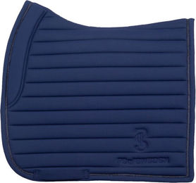 PS of Sweden Dressurschabracke Stripe Blau aus Nylon für Warmblut – Bild 1 von 3