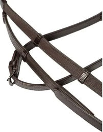 PS of Sweden Dubai Flache Dressurreitenzügel aus Leder in Braun für Pferde – Bild 1 von 1
