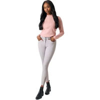 Produktbild von PS of Sweden Erin Equimerino Langarm-Baselayer Reiten 1/2-Zip Damen Rosa Wolle Größe M