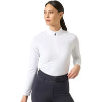 Produktbild von PS of Sweden Evelina Crystal Reitshirt Damen Weiß Polyamid Größe M