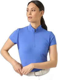Produktbild von PS of Sweden Everly Quote Reiter Baselayer Damen mit 1/2 Reißverschluss Blau XS