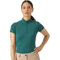 Produktbild von PS of Sweden Everly Quote Reiter Baselayer Damen mit 1/2 Reißverschluss Grün XL