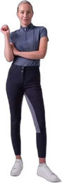 Produktbild von PS of Sweden Everly Reitshirt Damen mit 1/2 Reißverschluss aus Polyamid und Elasthan