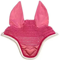 Produktbild von PS of Sweden Fliegenhaube Quilted Heart Rosa für Vollblut aus Polyester