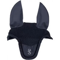 Produktbild von PS of Sweden Fliegenhaube Ruffle für Pferde in Navy Größe Full