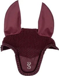 PS of Sweden Fliegenhaube Ruffle für Pferde in Rot und Lila aus Polyester – Bild 1 von 3