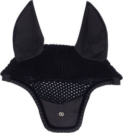 PS of Sweden Fliegenhaube Ruffle Halskrause Schwarz für Warmblut aus Polyester – Bild 1 von 6