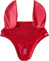 PS of Sweden Fliegenohren Ruffle FULL Cranberry Red 1 Stück – Bild 1 von 1