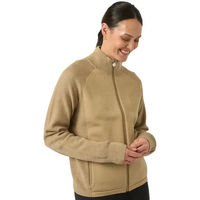 Produktbild von PS of Sweden Florence Fleece Full Zip Damen Beige Grösse M