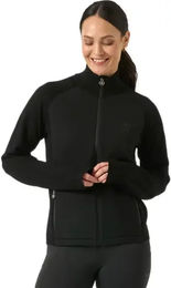 Produktbild von PS of Sweden Florence Fleece Full Zip Damen Schwarz XS