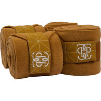 Produktbild von PS of Sweden Gamaschen Diamond Quilt in Braun und Gold