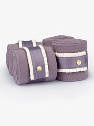 PS of Sweden Gamaschen Lavender Grey mit Ruffle Pearl für Warmblut Pferde – Bild 1 von 2