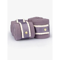 Produktbild von PS of Sweden Gamaschen Lavender Grey mit Ruffle Pearl für Warmblut Pferde