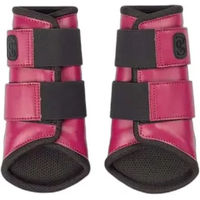 Produktbild von PS of Sweden Gamaschen Premium Mesh Vorderbein aus Kunstleder Rosa für Warmblut