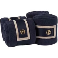 Produktbild von PS of Sweden Gamaschen Vintage Monogram Blau mit Fleece-Futter