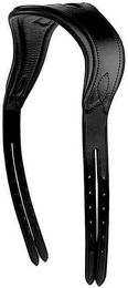 PS of Sweden Genickstück Snaffle Relief D Leder Schwarz Full – Bild 1 von 1