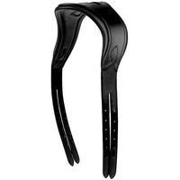 Produktbild von PS of Sweden Genickstück Snaffle Relief D Leder Schwarz Full