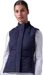 Produktbild von PS of Sweden Goldie Daunenweste Damen mit Thinsulate und wasserabweisender Funktion in Blau XL
